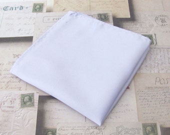 Pocket Square Solid Pale Lavender Hankie