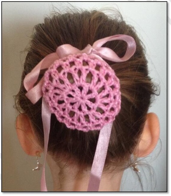 Crochet Ballerina Bun Cover Pattern