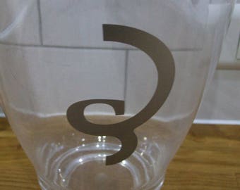Billecart-Salmon Champagne Ice Bucket // Champagne Bucket // Champagne Ice Bucket