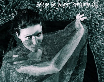 SELENE By NIGHT Perfume Oil - Orchids, Cypress, Dragon's Blood, Woods - GOTHIC perfume - Underworld, Dracula, Vampire Perfume