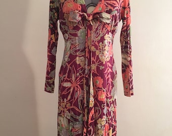 1940 beautiful floral dress