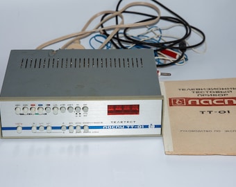 Multifunctional television test device "Laspi TT-01" Made in USSR