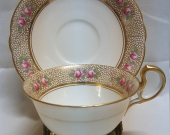 Gorgeous Antique Aynsley England Cup & Saucer Set