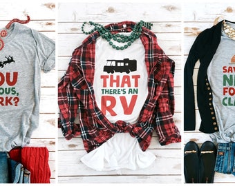 Christmas Vacation Tees for the Family
