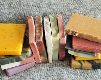 Odds and Ends Soap, Discounted Soap, Soap Ends, Soap Samples, Soap Variety Pack, Reduced Price Soap, Soap Seconds, All Natural Soap