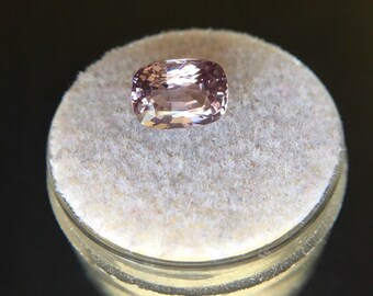 Loose NATURAL Light Pink Purple Burma Spinel 2.46ct UNTREATED Cushion Cut Gem