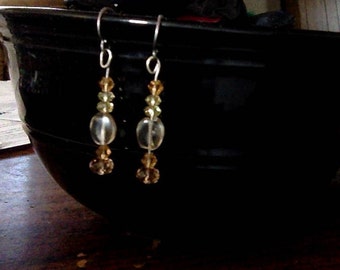 Citrine and Crystal Honey Drops