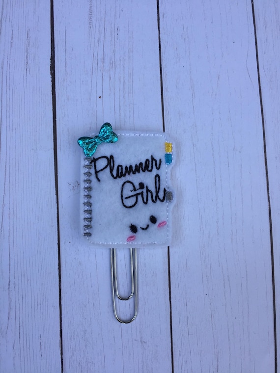 Planner Girl Notebook Planner Clip/Planner Clip/Bookmark. Planner Clip. Rose Gold Planner Clip. Notebook Planner Clip. Planner Girl Clip