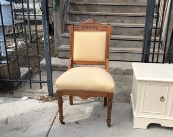 Antique Victorian Eastlake Dental Cabinet Harvard Co Ohio