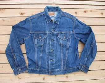 Vintage Levis Big E Denim Jacket Large size 44