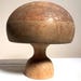 Millinery Hat Block - Round "Mushroom" Wooden Vintage No.16