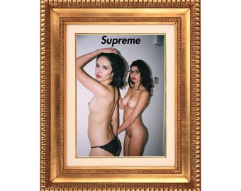 Supreme 'Raw Emotion' Poster or Art Print