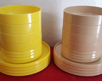 Oblique by PMC Vintage plastic dishware
