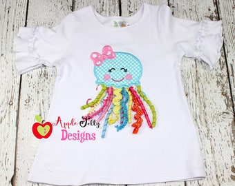 Jellyfish Applique Design
