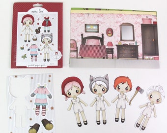 Little Red Riding Hood Pocket Pal - Paper Doll Set