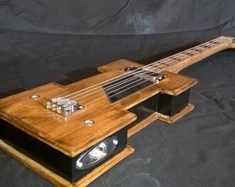 cigar box guitar 3 strings