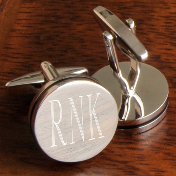 Personalized CuffLinks Engraved CuffLinks Groomsmen