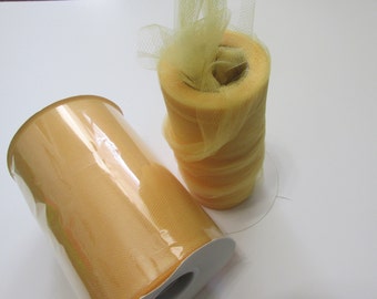 Yellow Tulle Fabric 100 Yards