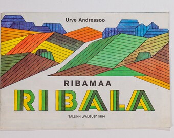 Soviet children book - Urve Andressoo - Soviet Craft Book - Paper Art - Soviet Book - DIY