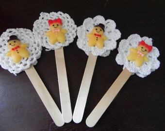 4 small decorations for your tables, gift wrapping Christmas