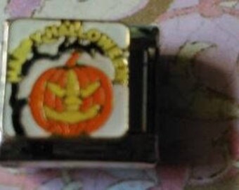 Happy Halloween - 9 mm Italian Charm