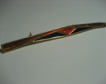 Vintage Signed CADORO Art Deco Style Brooch Pendant