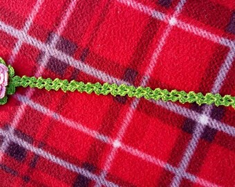 Handmade Bookmark / Crochet Bookmark / Flower Bookmark / Reading Assessories