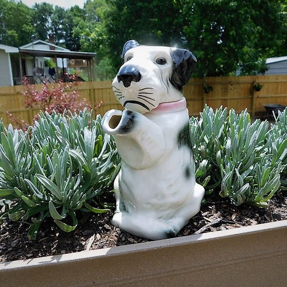 Erphila Germany Dog Teapot / Scottie / Wire Fox Terrier
