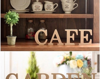 Wooden Letters - Over 100 Fonts to Choose From - 1/8 inch Thick