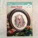 Needlecraft Shop Christmas Visions Cross Stitch Collector's Series Chart Santa Round Mike Vickery