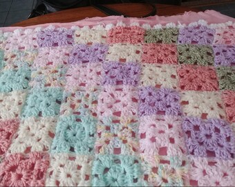 Granny Square Baby Blanket