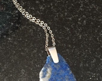Lapis Lazuli and Sterling Silver necklace