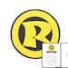 Template for Damian Wayne Robin R Chest Symbol