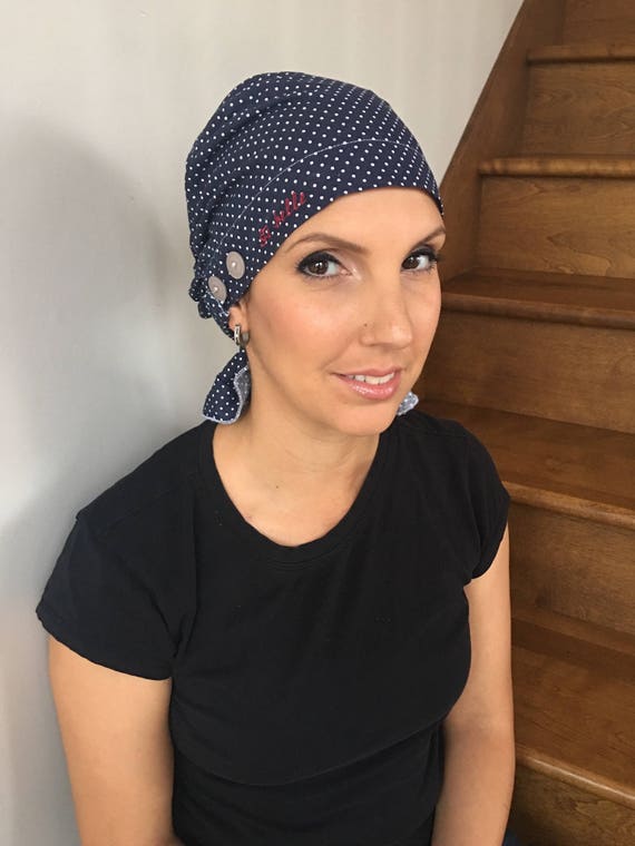 Scarves for women who have lost their hair