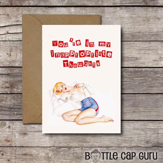 Sexy Card For Him Her  Youre In My Inappropriate
