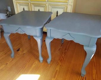 cheap rustic end tables