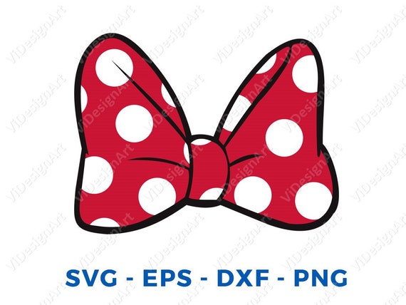 Download Minnie Mouse Bow SVG DXF Png Vector Cut File Cricut Design