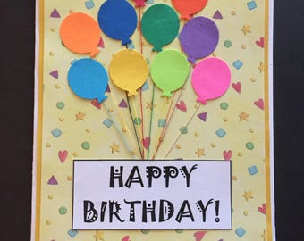 Happy Birthday bundle of balloons