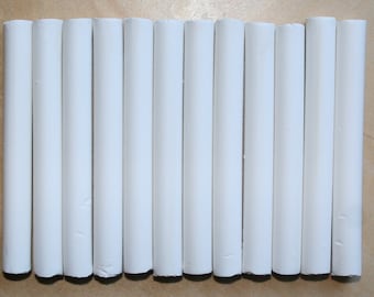 Blackboard Chalk Antidust - White - 12 pieces