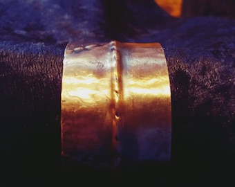 Fold Formed Copper Cuff