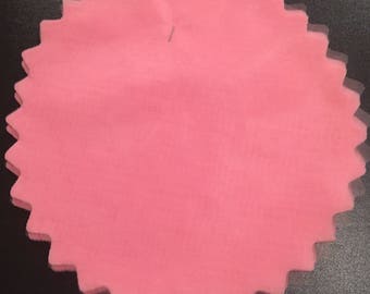 Tulle Circles - Pink