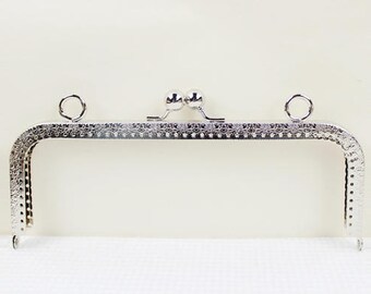 1Pc Purse Frame 21CM Bag Purse Frame Handbag Frame Metal Coin Sewing Frame Clasp PFM031