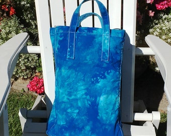 Grocery Bag Tote Hand Dyed in the USA