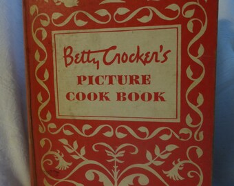 Betty Crocker's PICTURE Cook Book 1st edition, 3rd printing 1950