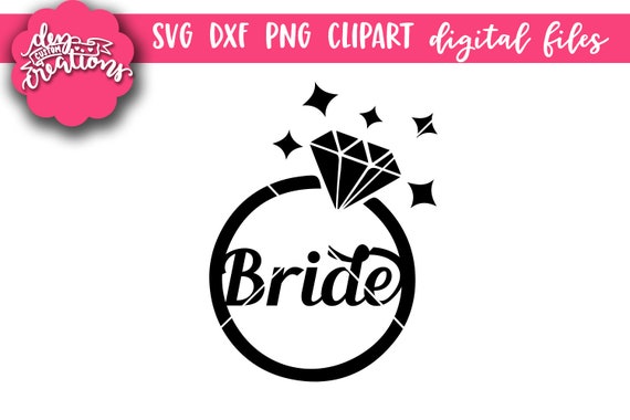 Download Wedding Ring SVG Cut File DXF file Wedding ring svg