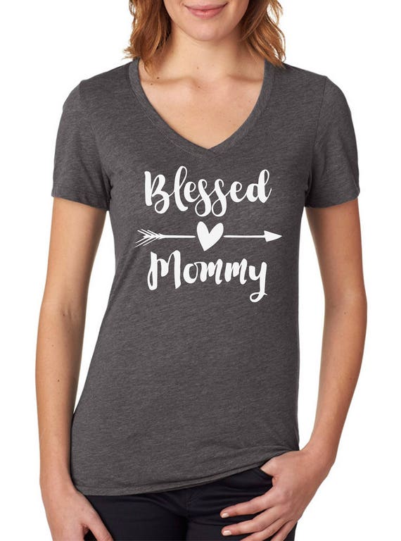 blessed mommy shirt