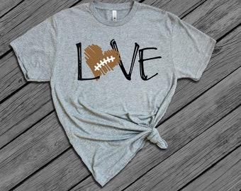 Cute football shirts | Etsy