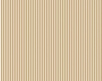 SALE Postcards for Santa Stripe Gold SPARKLE by Riley Blake Designs - Metallic - Quilting Cotton Fabric - choose your cut