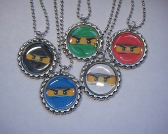 Ninjago Necklaces Set of 5