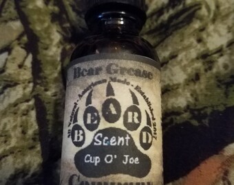 Bear Grease Beard Co. All Natural Oil - Cup O' Joe - 1oz